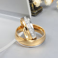 Personalized Inscription Couple's Rings - Abrahamallen