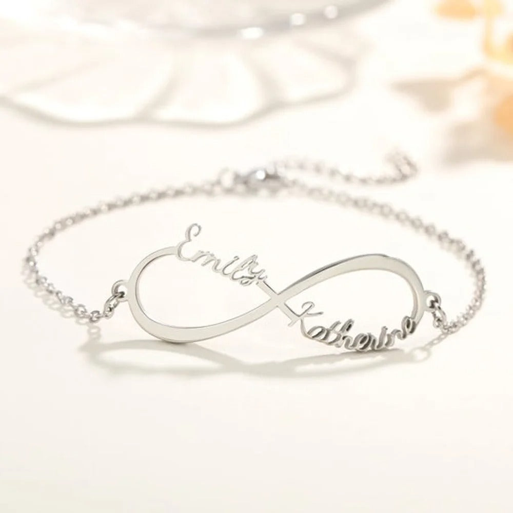 Personalized Infinity Multi-Name Bracelet - Abrahamallen