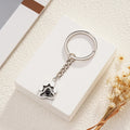 Personalized Projection Dog Paw Keychain - Abrahamallen