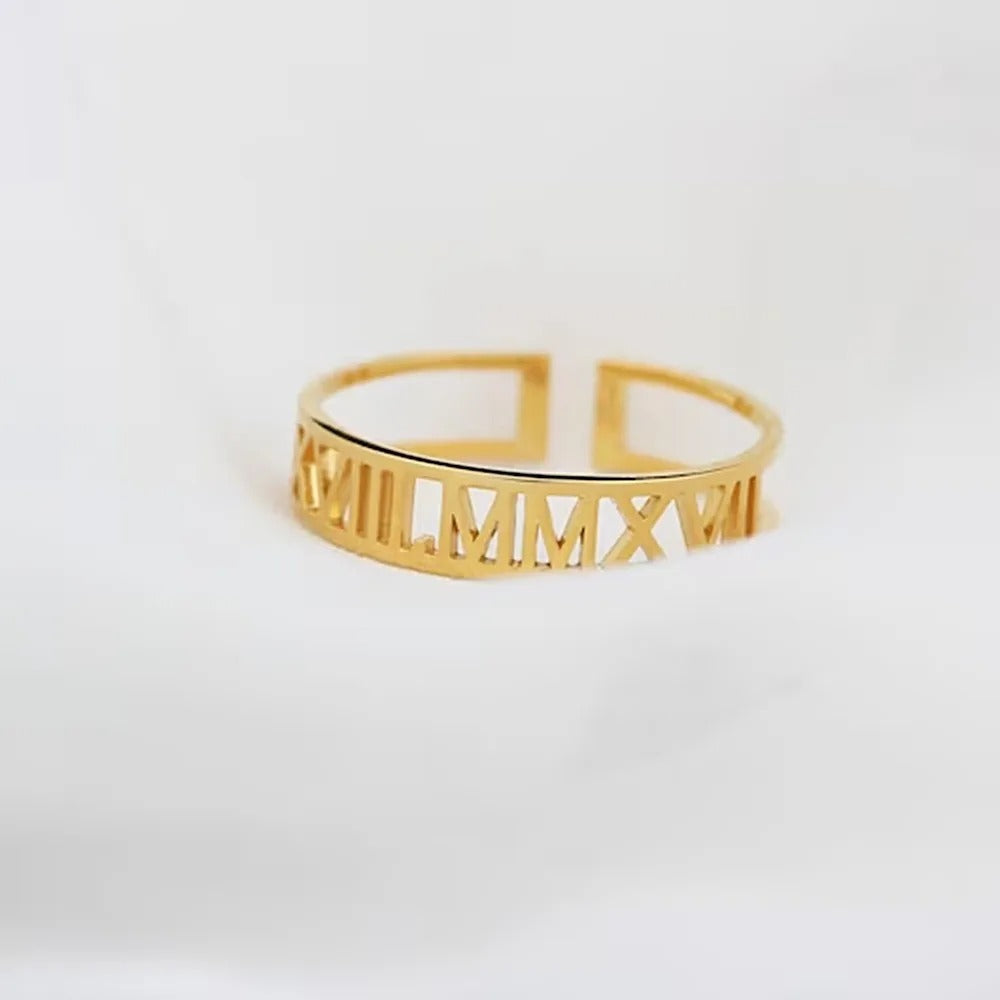 Personalized Name Adjustable Ring - Abrahamallen