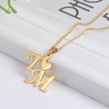 Personalized Initials Pendant Necklace - Abrahamallen