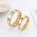 Personalized Inscription Couple's Rings - Abrahamallen