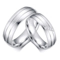 Personalized Inscription Couple's Rings - Abrahamallen