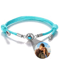 Customized Photo Projection Threaded Adjustable Bracelet - Abrahamallen