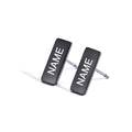 Personalized Name Rectangular Earrings - Abrahamallen