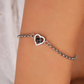 Personalized Heart Photo Projection Bracelet - Abrahamallen