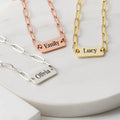 Personalized Engraveable Chain Bracelet - Abrahamallen