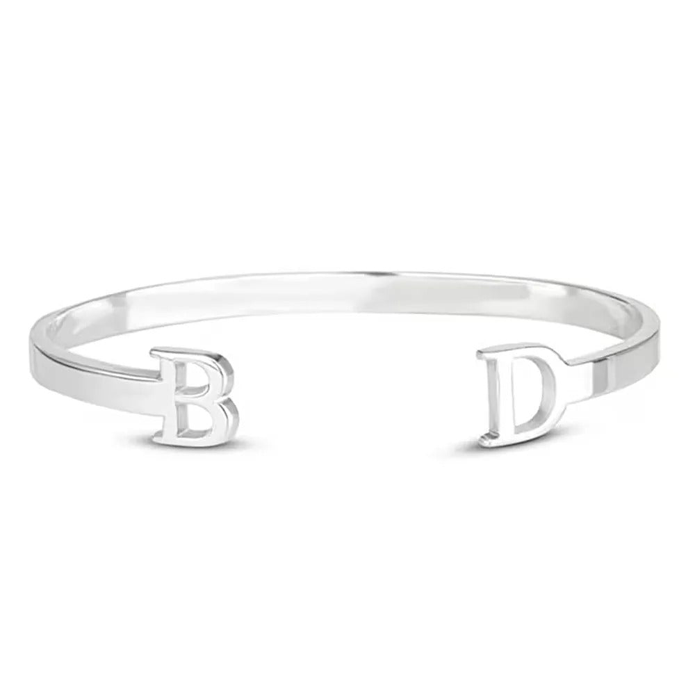 Personalized Initials Bangle - Abrahamallen