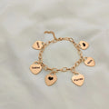 Personalized Family Engraveable Multi-Name Bracelet - Abrahamallen