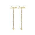 Personalized Long Name Earrings - Abrahamallen