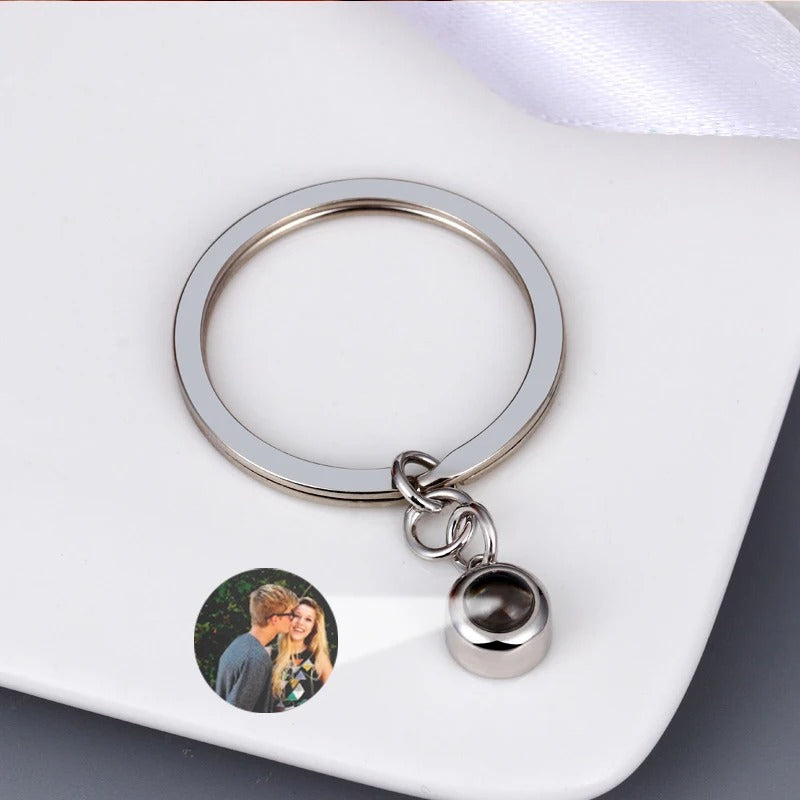 Personalized Projection Keychain - Abrahamallen