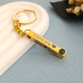 Personalized Projection Message Bar Keychain - Abrahamallen