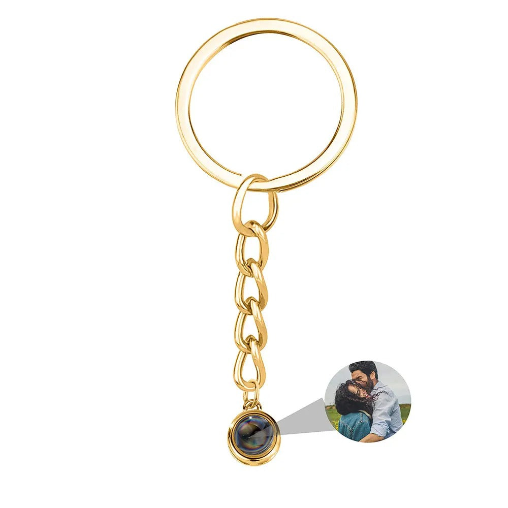 Personalized Projection Keychain - Abrahamallen