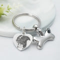 Personalized Engraved Picture and Urn Keychain - Abrahamallen