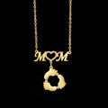 Personalized Mum and Name Pendant Necklace - Abrahamallen