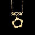 Personalized Mum and Name Pendant Necklace - Abrahamallen