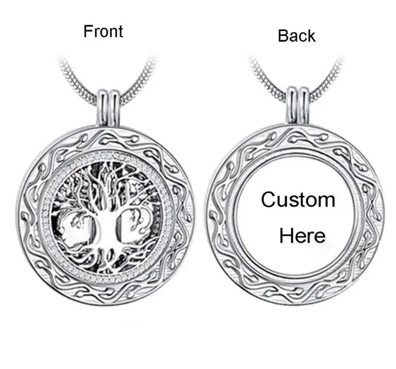 Cremation Urn Tree of Life Keepsake Necklace - Abrahamallen