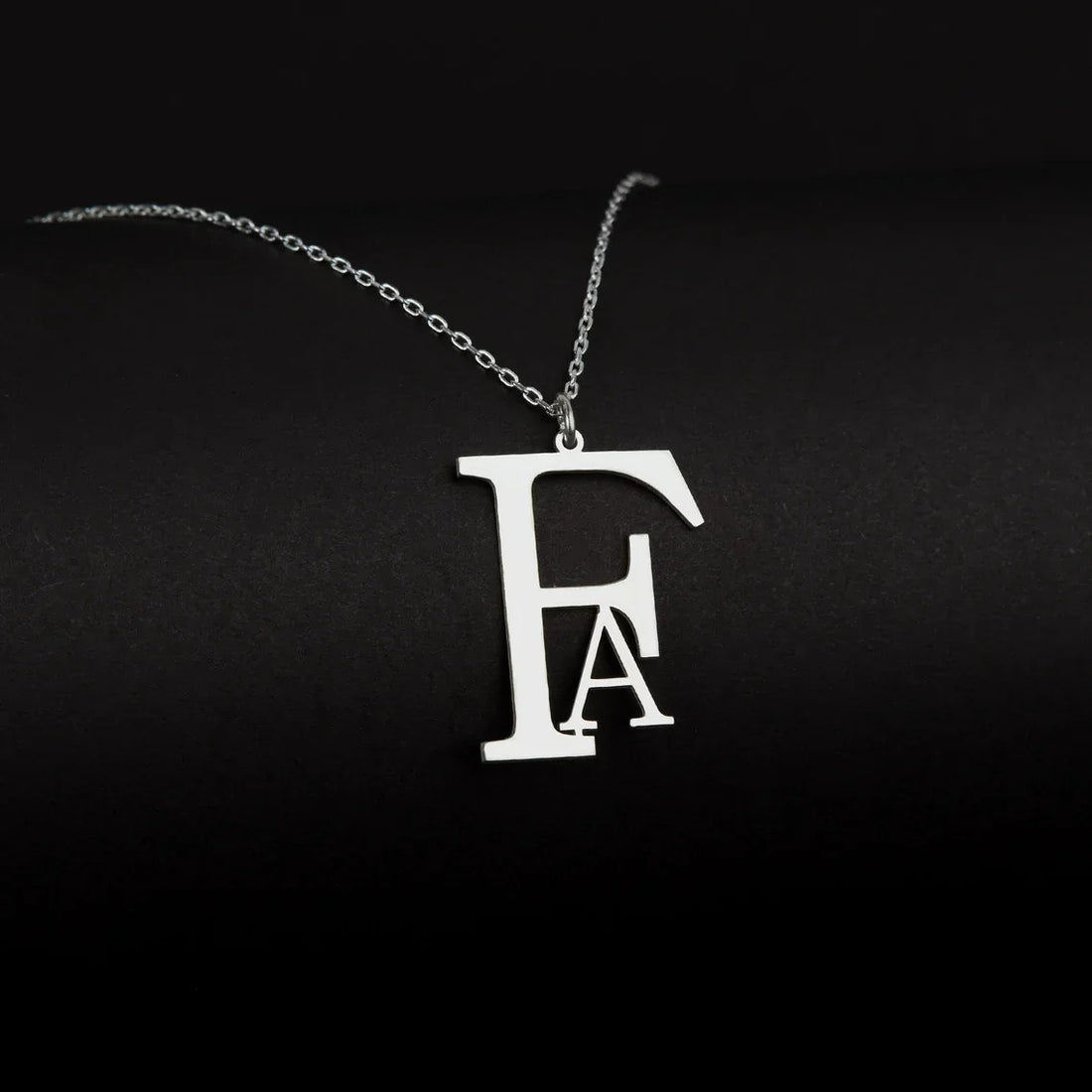 Personalized Initials Pendant Necklace - Abrahamallen