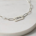 Personalized Engraveable Chain Bracelet - Abrahamallen