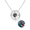 Projection Personalized Photo Pendant Necklace - Abrahamallen