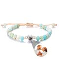 Personalized Photo Projection Beaded Bracelet - Abrahamallen